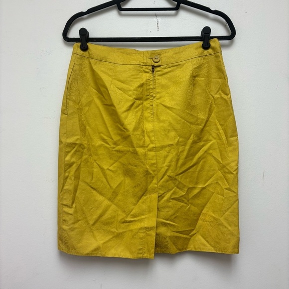 Edme & Esyllte Anthropologie Jacquard Floral Tulip Skirt - Picture 8 of 12